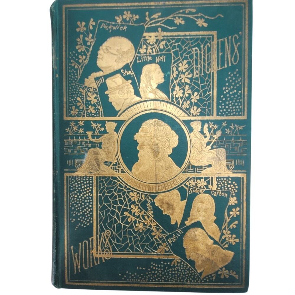 Charles Dickens Volume‎ Four Hardcover Classic Literature Timeless